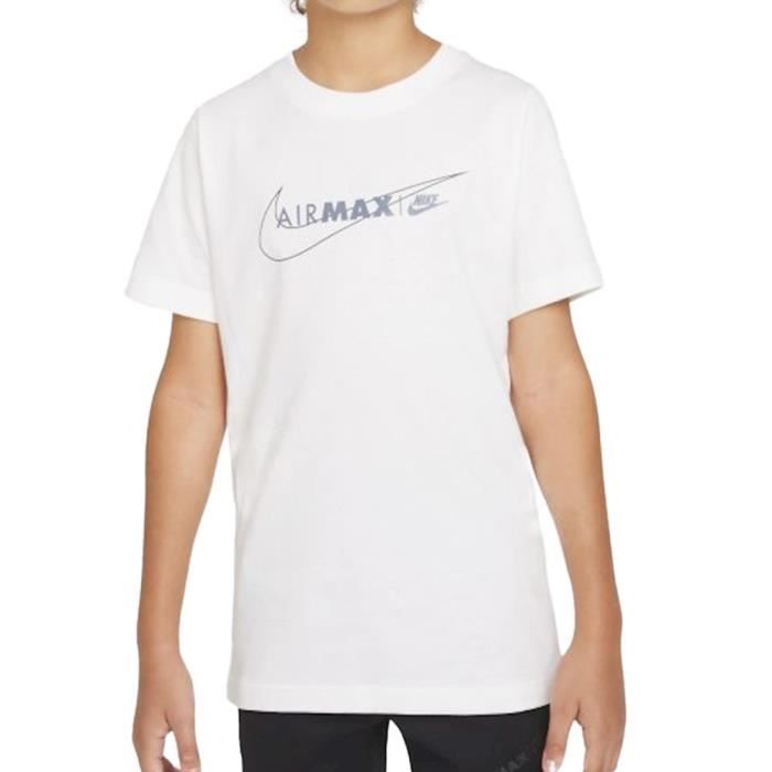 T-Shirt Blanc Garçon 6- 12 ans avec Logo Graffiti| Name It - Casual Sénas