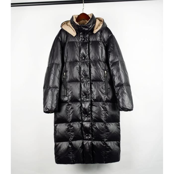 Manteau D'hiver Enfant Fille - Doudoune Mi-longue Avec Capuche Fourrure Amovible Et Rembourrage Chaud