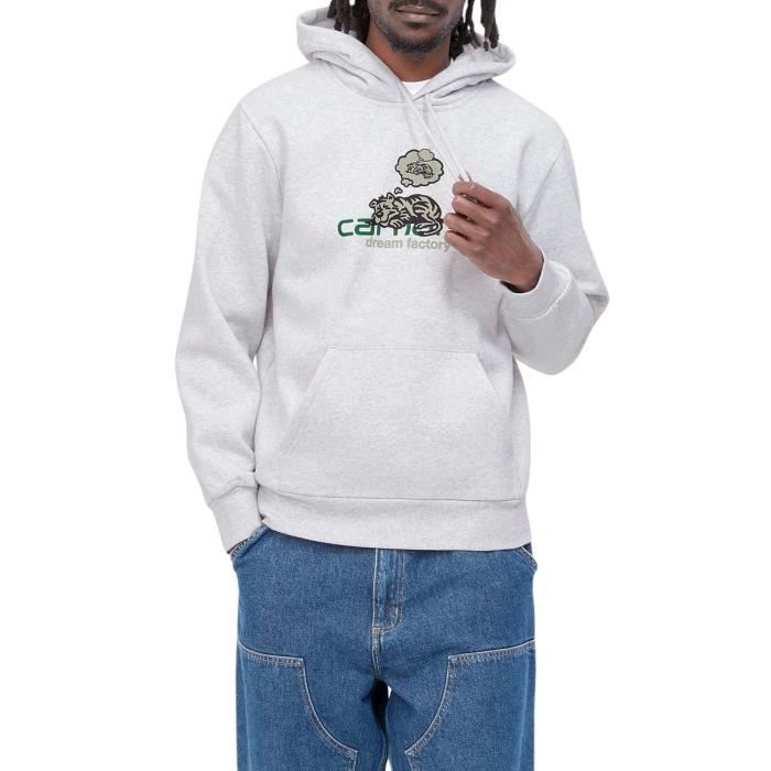 Sweat carhartt homme gris outlet