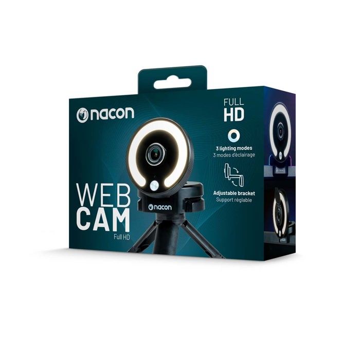 Webcam NACON PCWEBCAMRL – Full HD 1080p, USB-C, Anneau Lumineux - vue 4
