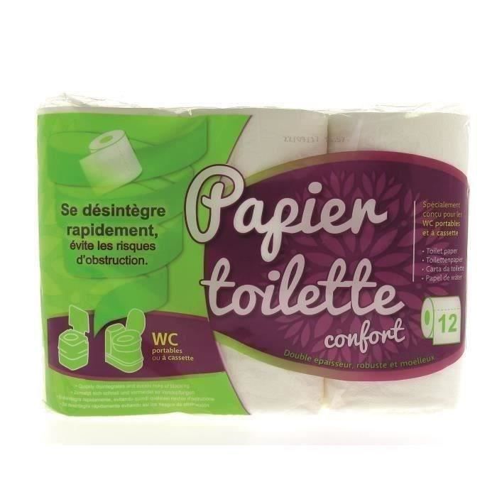 papier toilette wc chimique 12 rouleaux cdiscount auto