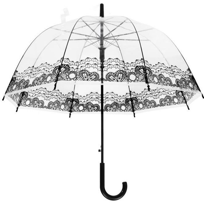 Parapluie transparent automatique