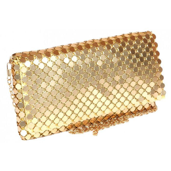 Pochette ceremonie Nyls Creation Pochette Femme Doree Sequins Sac Soiree Mariage Gold Chic Eleny Jaune Jaune Cdiscount Bagagerie Maroquinerie