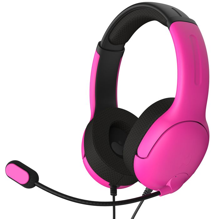 Casque de jeu stéréo filaire - PDP - Airlite Nebula Pink - Confort léger - Audio 40 mm - Micro flexible Casque de jeu stéréo filaire - PDP - Airlite Nebula Pink - Confort léger - Audio 40 mm - Micro flexible