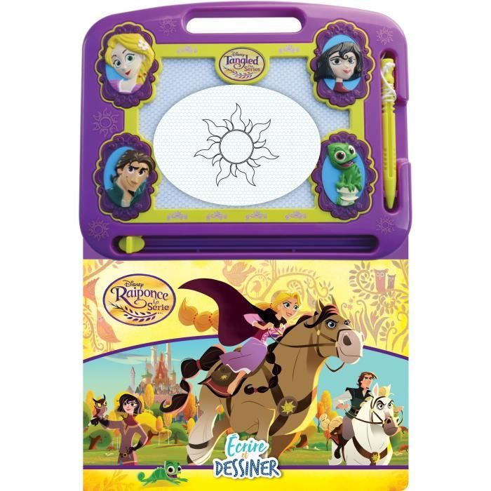 Disney Raiponce La Serie Ecrire Et Dessiner Achat Vente