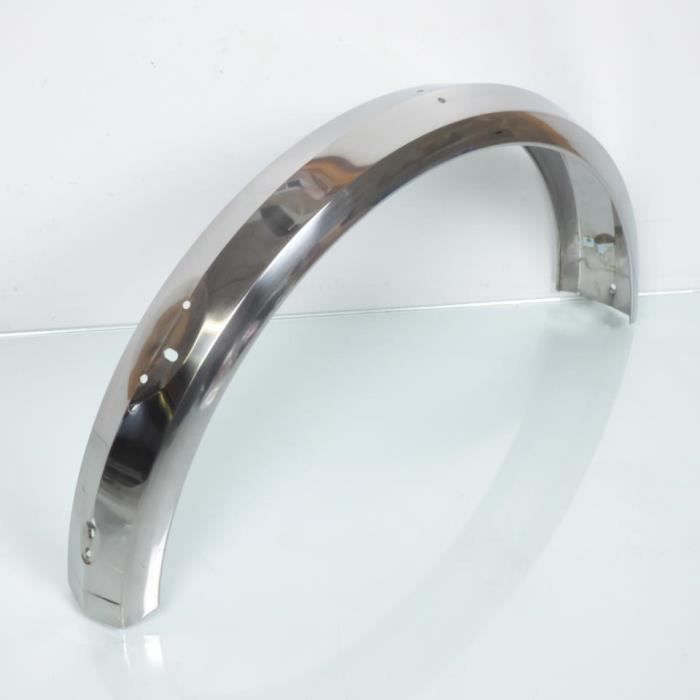 Paire De Garde-boue Fixes En Inox Chromé Pour Vélo Pliable Graziella 20" - Style Rétro