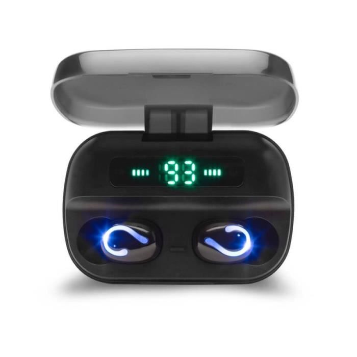 Savio TWS-06 Bluetooth 5.0 + EDR écouteur-casque Écouteurs Ecouteurs Noir