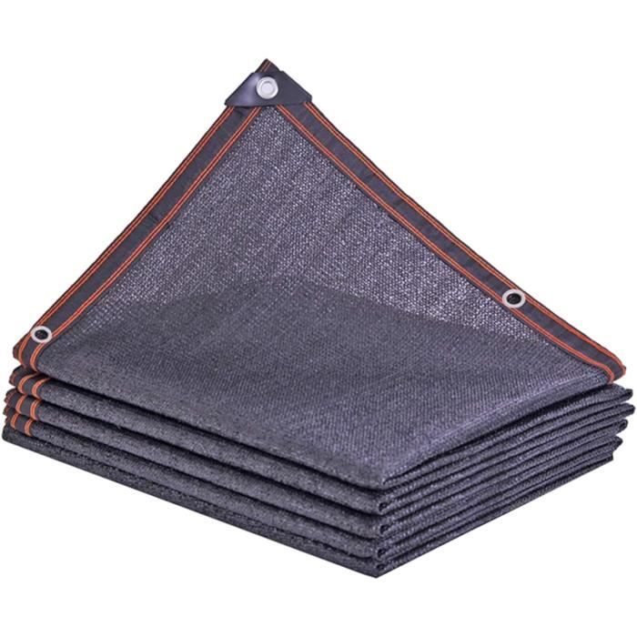 Filet D'ombrage Jardin 90% UV - Taille 2x3m à 5x9m - Polyéthylène Résistant, œillets Inclus - Pour Serre, Terrasse, Plantes
