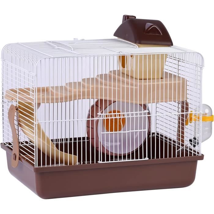 Smell & Smile S101 Cage pour hamster avec abreuvoir et mangeoire[S37