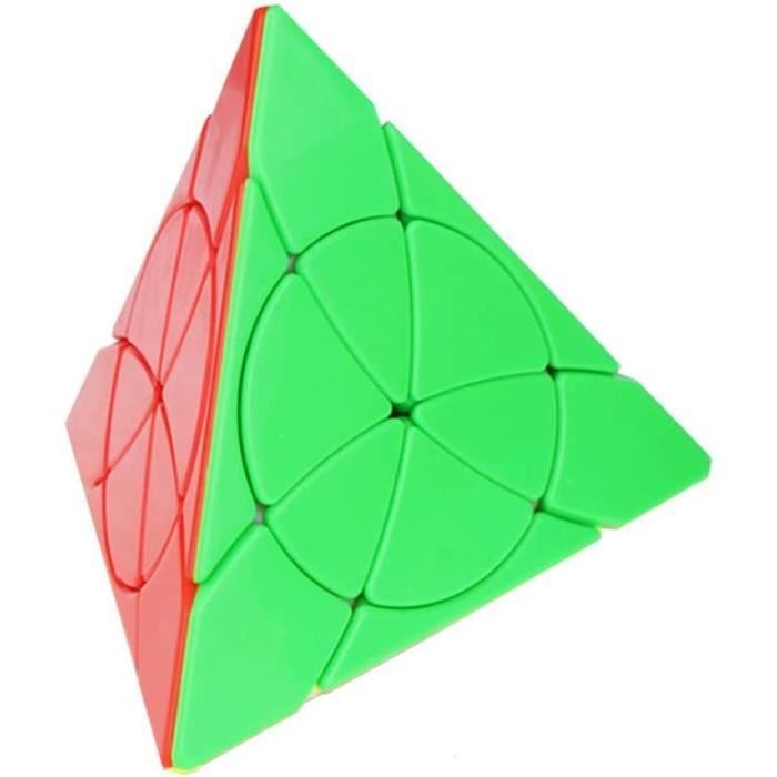 Oostifun YongJun YJ 2x2 Pyramid Smooth Pyraminx 2x2 Cube Puzzle Pyramid Triangle Quatre Axes Tétraèdre Puzzles Pyraminx avec Un trépied Cube(sans Autocollant Oostifun YongJun YJ 2x2 Pyramid Smooth Pyraminx 2x2 Cube Puzzle Pyramid Triangle Quatre Axes Tétraèdre Puzzles Pyraminx avec Un trépied Cube(sans Autocollant