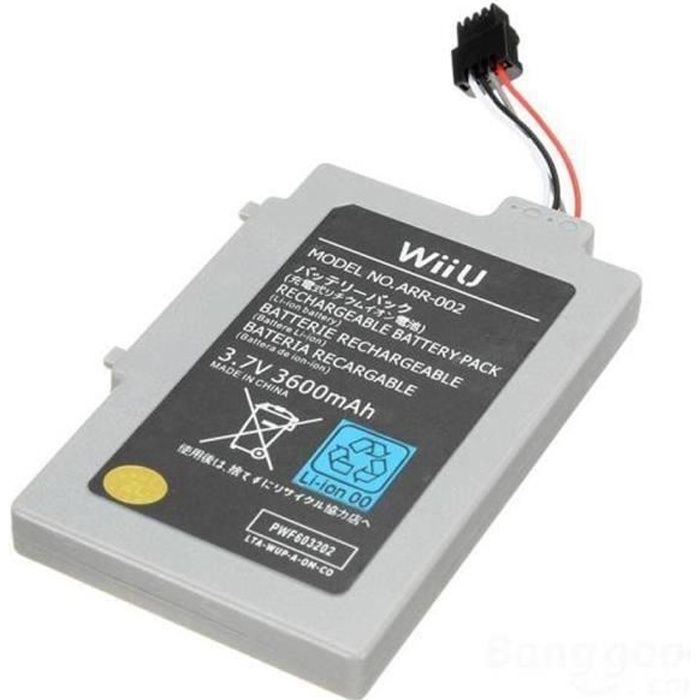 Batterie Rechargeable Pour Manette Wii U Et Console Nintendo 3ds -  Cdiscount Informatique