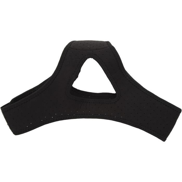 Sangle De Menton Casque Hockey - Ajustable Nylon + Caoutchouc, Boucles Oreilles, Pièce Rechange Jeunes Adultes, Confort Et Sécurité