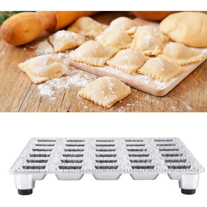 Moule à Ravioli En Aluminium – Fait 30 Raviolis D’un Coup, Facile à Utiliser, Réutilisable - 1