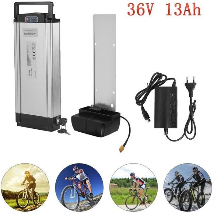 Batterie vélo électrique 36V 13AH Li-ion VINTEKY® avec Dispositif Antivol  et Chargeur EU - Cdiscount Sport