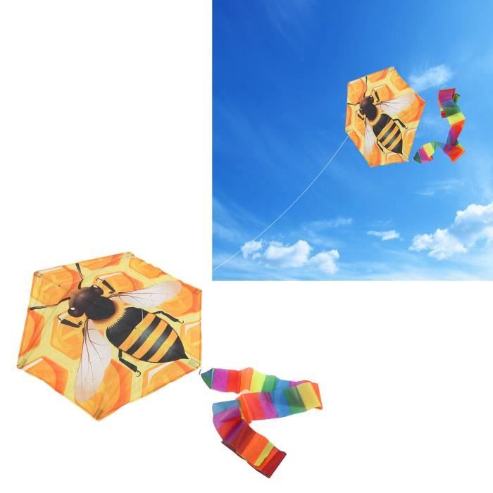 SKHAOVS Cerf-Volant De Poche 2 Pièces Arc-en-Ciel Pour Enfants - Avec Longue Queue