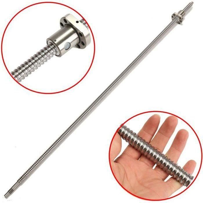 Garosa Vis à Billes Roulées SFU1605 Vis à Billes Roulée 300mm Écrou à Billes Anti-jeu Sans