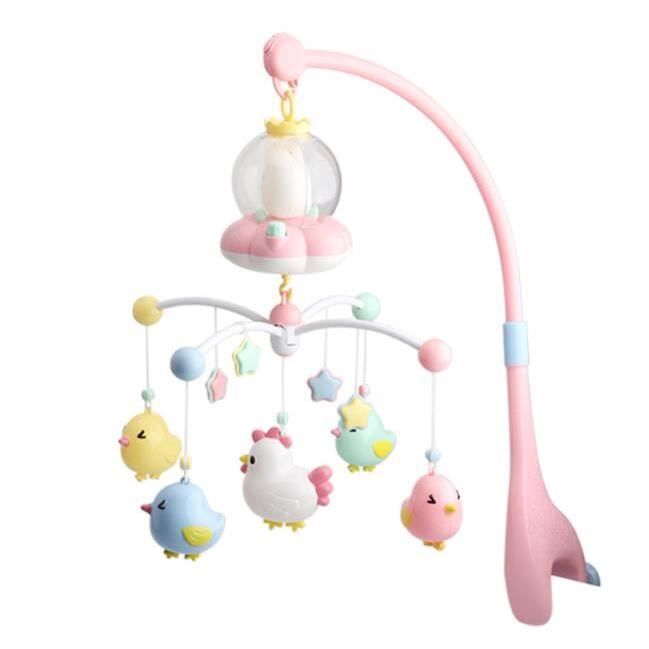 Mobile Bebe Mobile Musical Mobile De Projecteur Tournant Rose Cdiscount Puericulture Eveil Bebe