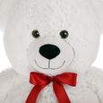 Nounours Ours en peluche 50cm Teddy Bear doux - blanc-1