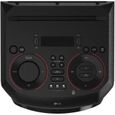LG XBOOM ON5 - Enceinte Système High Power - Bluetooth - Lecteur CD - Boomer 8’’ - Lumières multicolores - Fonctions DJ & Karaoké-1