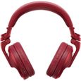 PIONEER HDJ - X5 Casque audio Bluetooth  - Rouge-1