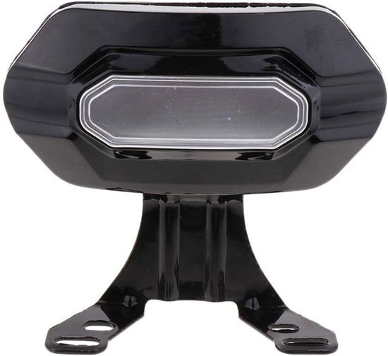 Dossier Arrière Amovible Pour Scooter - Support Passager En Acier Inox Et PP, Installation Facile, Design Sobre