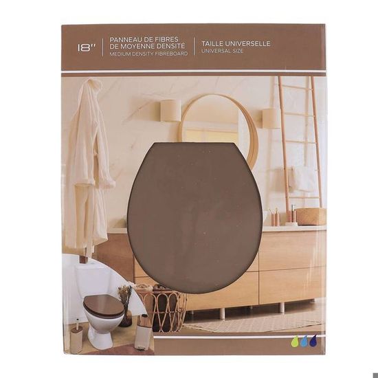 Serenity Lunette De Wc Allibert ABATTANT WC MDF 18 POUCES