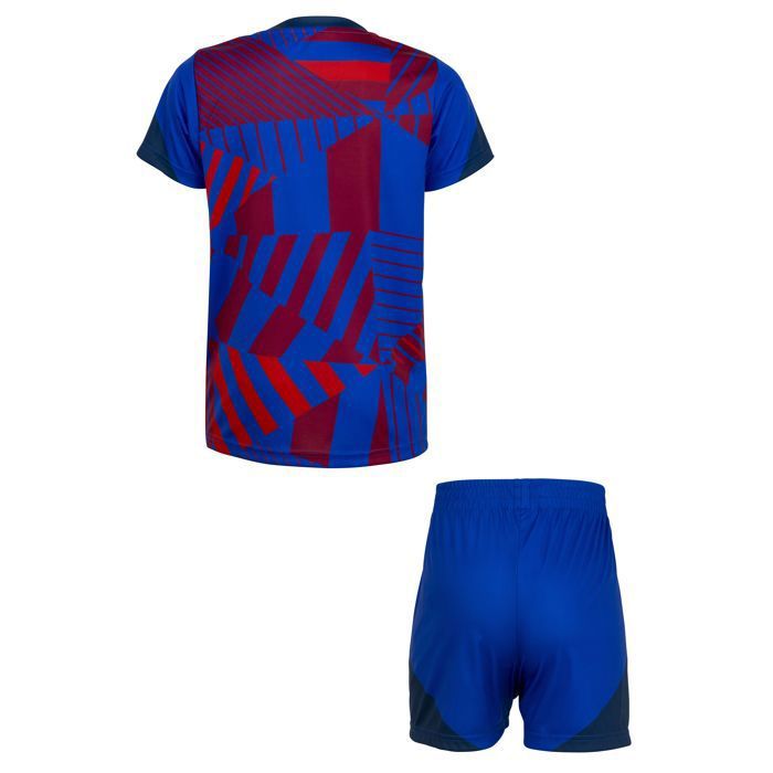 Ensemble Maillot + Short FC Barcelone Enfant - Officiel, Polyester, Collection Club