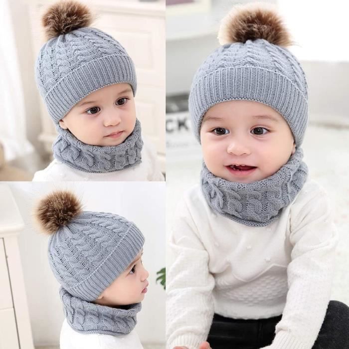 Bonnet et echarpe bebe hotsell