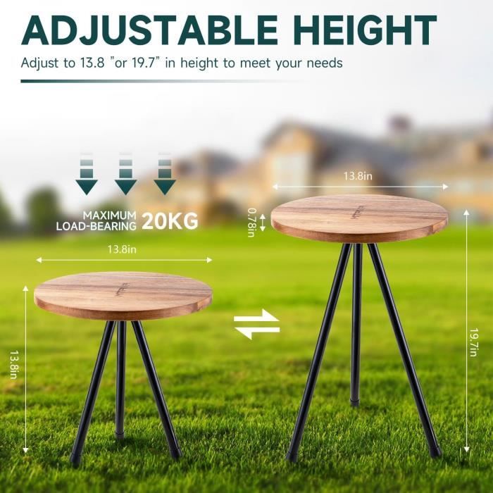 Pieds Niveleurs Réglables Camp Chef 1,25" Pour Poêle & Grill De Camping - Stabilise Ton Équipement Extérieur