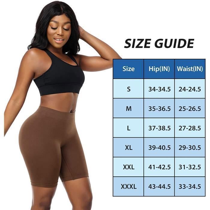 Panty Coton Cycliste Short Femme Long Culottes Boxer Shorty
