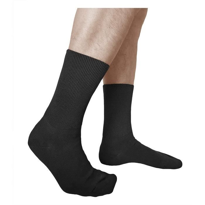 Chaussette pied large best sale homme