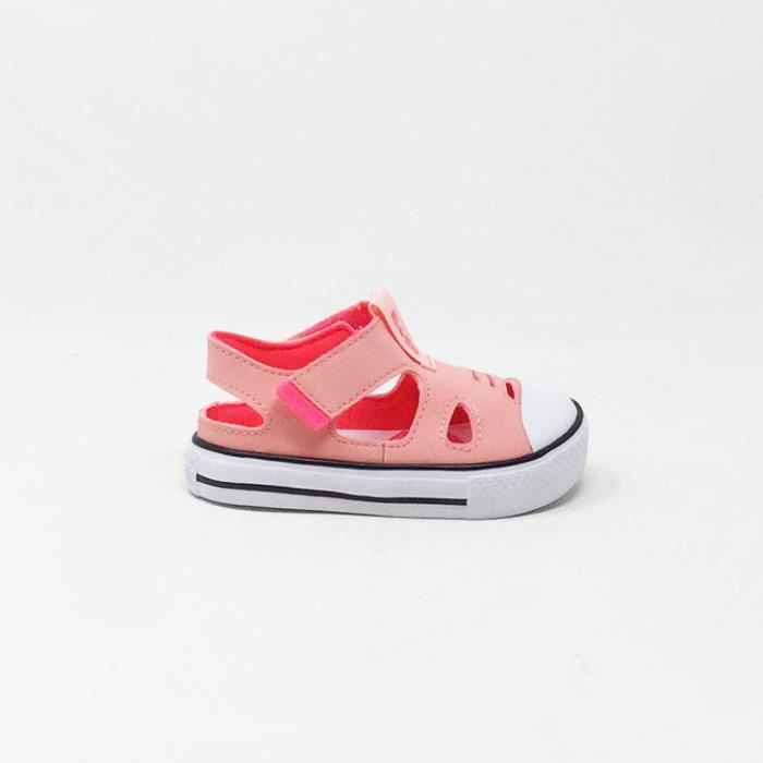 Sandales Converse pour enfant Rose Blanc Pointure Scratch Rose Cdiscount Chaussures