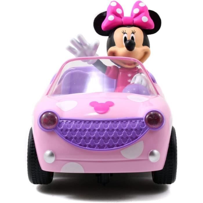 Cars Voiture radiocommandee Majorette Minnie 1 figurine Minnie incluse Pile non incluses Cdiscount Jeux Jouets