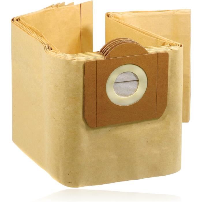 Lot De 10 Grands Sacs De Filtration Double Paroi Pour Aspirateur