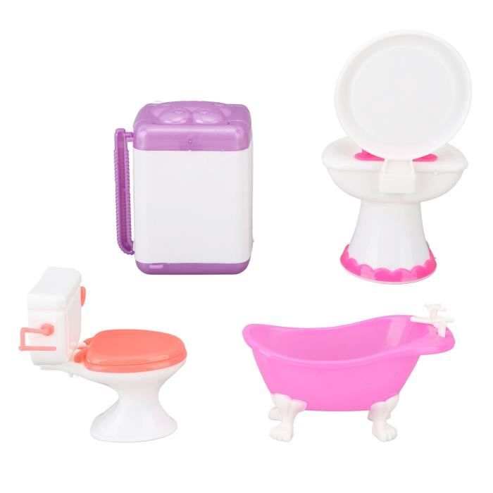 Melody Jane Kit Salle De Bains Blanc Pour Maison De Poupées – Échelle 1:24 (Demi Pouce
