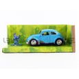Voiture Miniature de Collection - JADA TOYS 1/32 - VOLKSWAGEN Beetle Stitch - 1959 - Blue - 33251BL-2