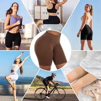 Culottes Femmes Shorty Coton Modal Anti-Frottement - Taille Panty Long Boxer Dentelle, 60-85kg