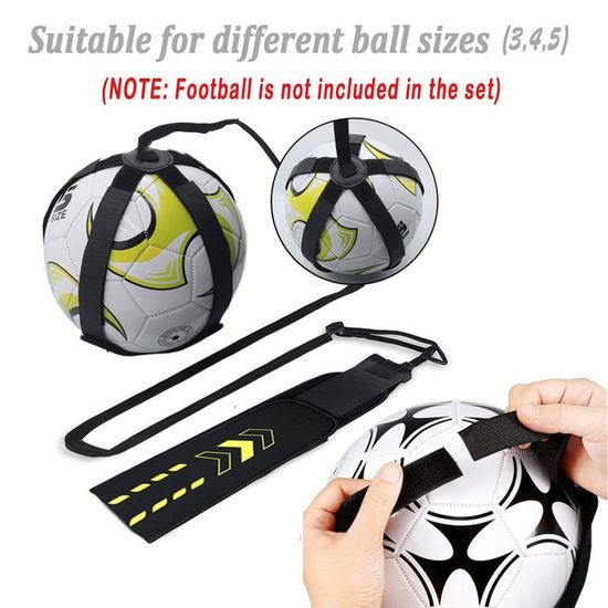 Ceinture D’entraînement De Football Udbrud – Kick Trainer Solo Avec Cordon élastique 18 Pieds, Réglable Pour Ballons Taille 3/4/5, Pour Enfants Et Adultes, Améliore Contrôle Et Frappe