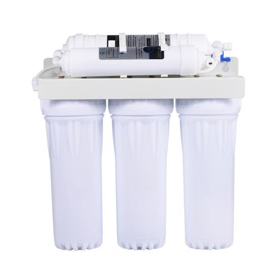 FLE-Filtre à eau Maison de fontaine de système de filtration d'eau potable  de filtre d'épurateur d'eau de 5 étapes