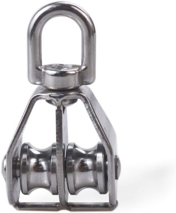 4pcs Poulie Simple En Acier Inoxydable M20 Capacit De Levage 200kg