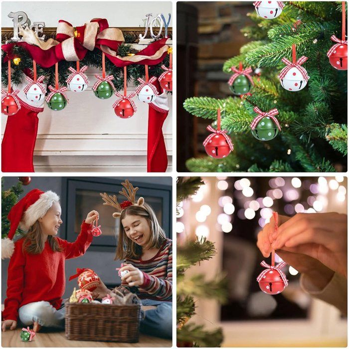 Scrapbooking Pièces De Noël : Houx, Cloches, Poinsettias, Rodolphe, Fait Main