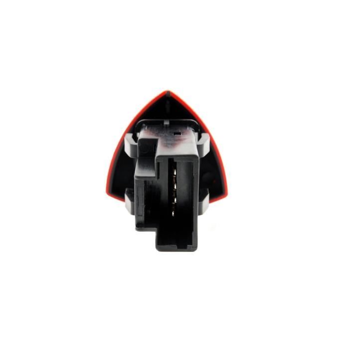 Bouton Warning Trafic 2 - Interrupteur Feux De Détresse Rouge - Compatible Renault Espace Laguna 2 Vivaro