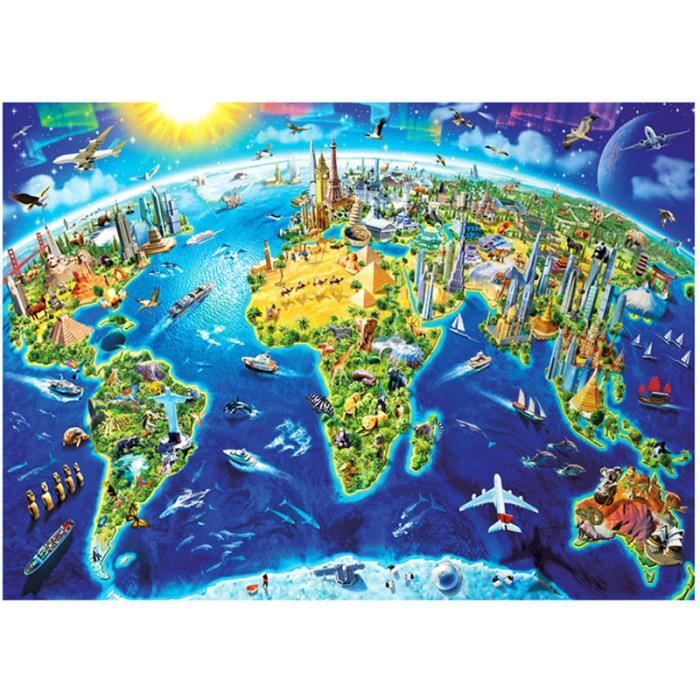 Puzzles adultes 1000 pièces Grand jeu Jouets intéressants Papier cadeau  personnalisé Puzzle 181 - Cdiscount Jeux - Jouets