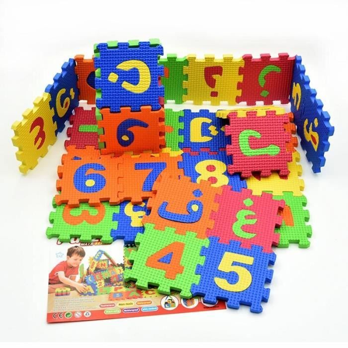 TAPIS D'EVEIL,40PCS-40PCS--Tapis de jeu Montessori pour bébé, jouets pour  enfants, Puzzle en carreaux EVA, Alphabet, chiffres et sym - Cdiscount  Puériculture & Eveil bébé