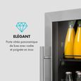 Réfrigérateur à boissons Klarstein Beersafe XXL 148L - porte vitrée & éclairage LED - inox-3
