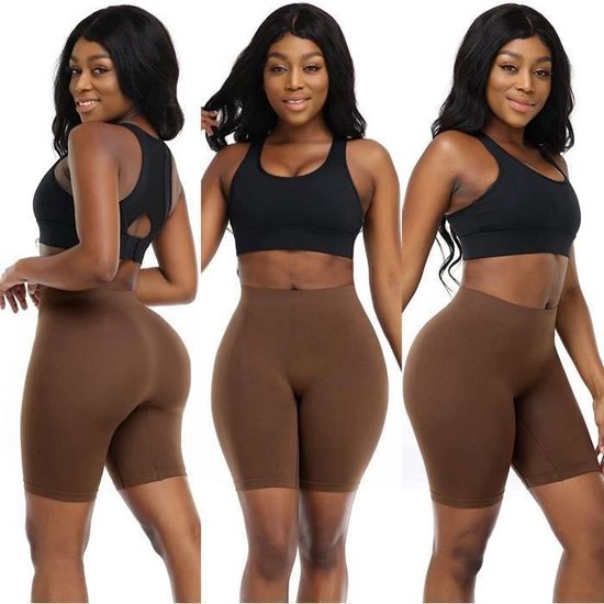 Lakpoau Boxer Femme Shorty Femmes Panty Sans Couture Culottes Shorts Caleçon Shorty Seamless Culotte Femme Caleçons Pantys Femmes Hotpants Lot De 6 WH S/M