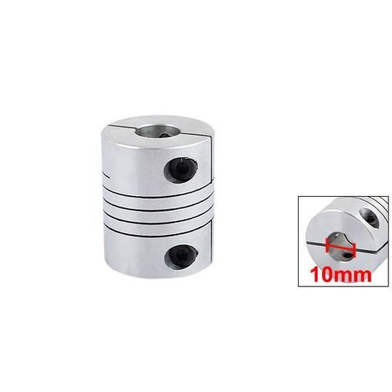 Flexible D'accouplement D'arbre Uxcell - 17mm à 25mm, 51x44mm - Moteur Coupleur (Neuf)