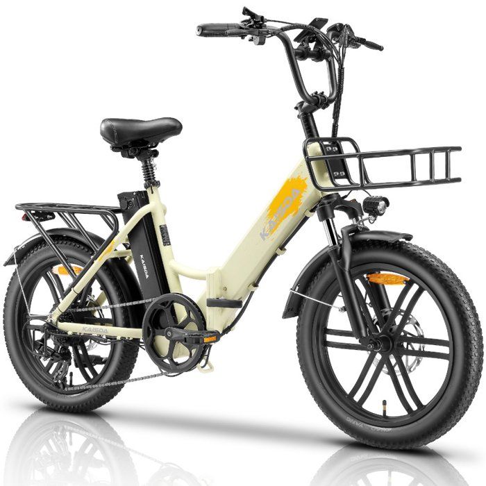 Vélo électrique Pliable VEVOR – 250W, Batterie 25Ah Amovible, Autonomie 70 Km, 7 Vitesses, Charge Max 120 Kg