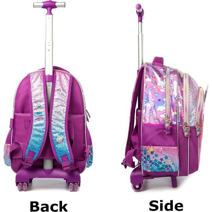 Cartable a roulette top smiley