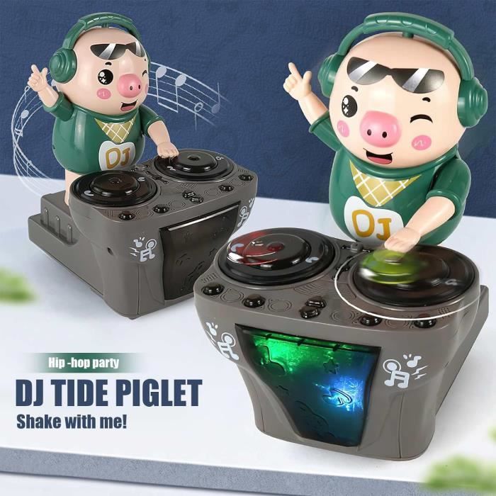 Fisher-Price DJ Le Robot Danseur À Rebond avec Musique, Lumières Et